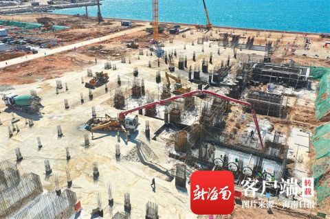洋浦天然气热电联产项目完成第二个重要工程节点